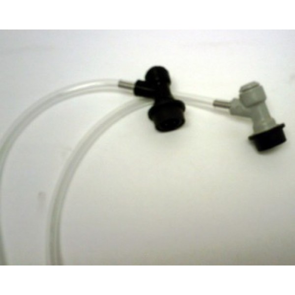 Keg adapters for cleaning station